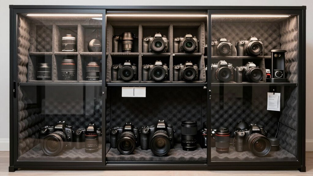 professional camera gear storage