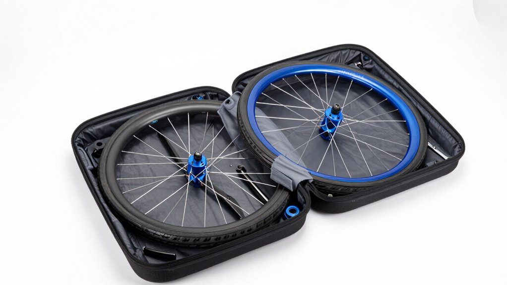 proper bike component packing