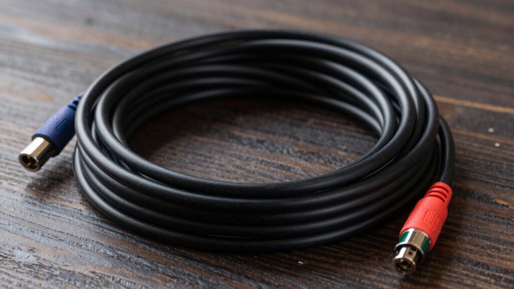 proper cable coiling technique