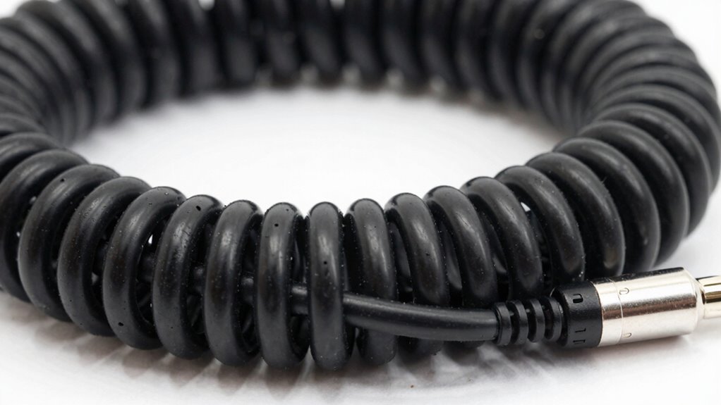 proper coiled cable maintenance