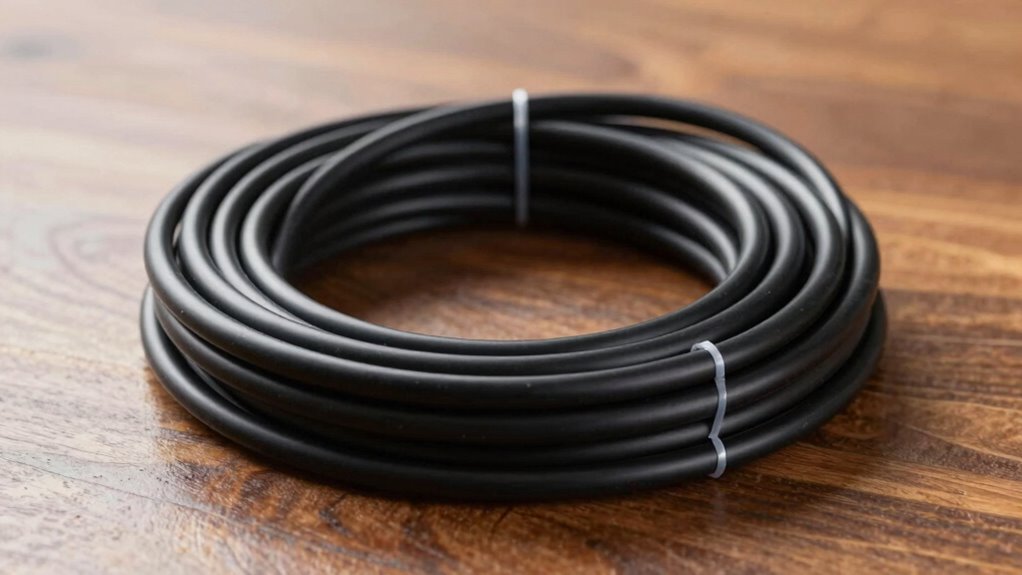 proper coiling prevents cable damage