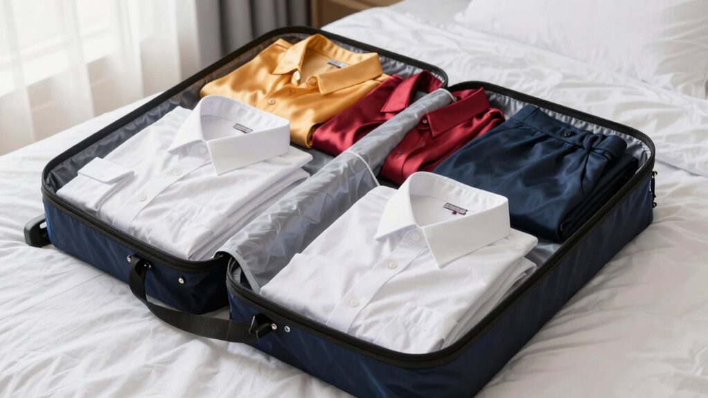 proper folding and hanging techniques