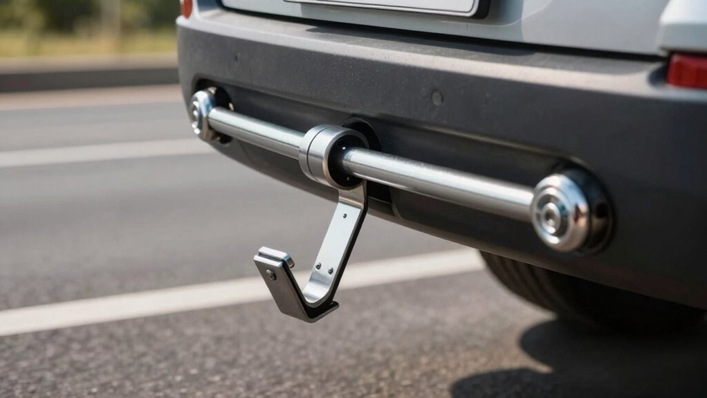 proper hitch and load security