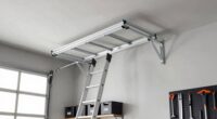 proper ladder storage techniques