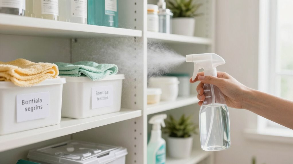 proper organization and natural disinfectants