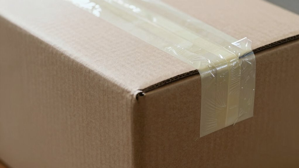 proper packing tape application