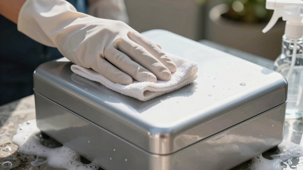 proper roof box cleaning preparation