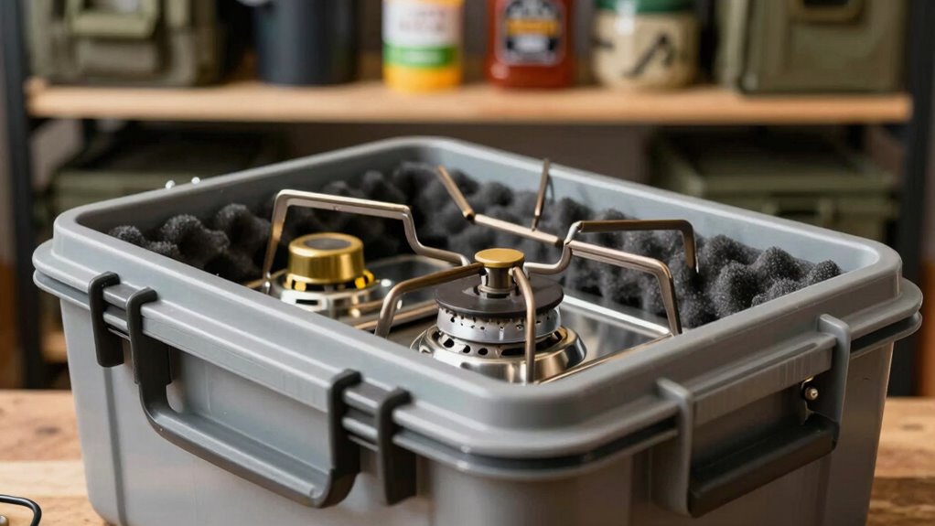 proper safe stove storage