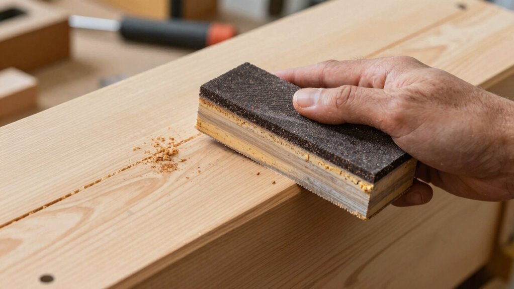 proper sanding and cleaning