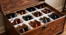 proper shoe storage technique