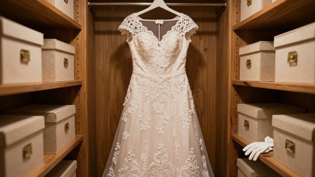 proper storage prevents fabric yellowing