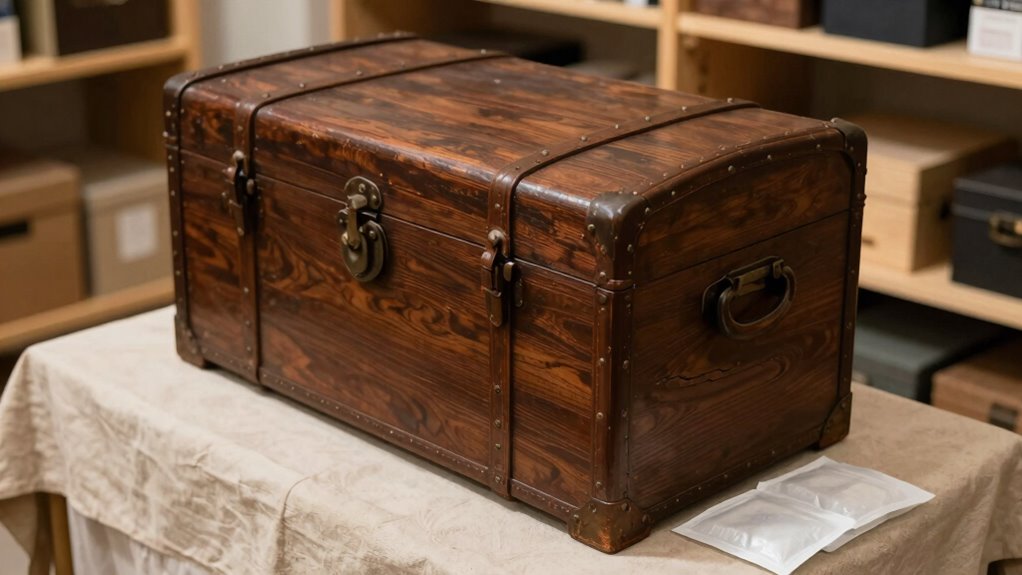 proper vintage trunk care