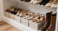 properly preserve seasonal footwear