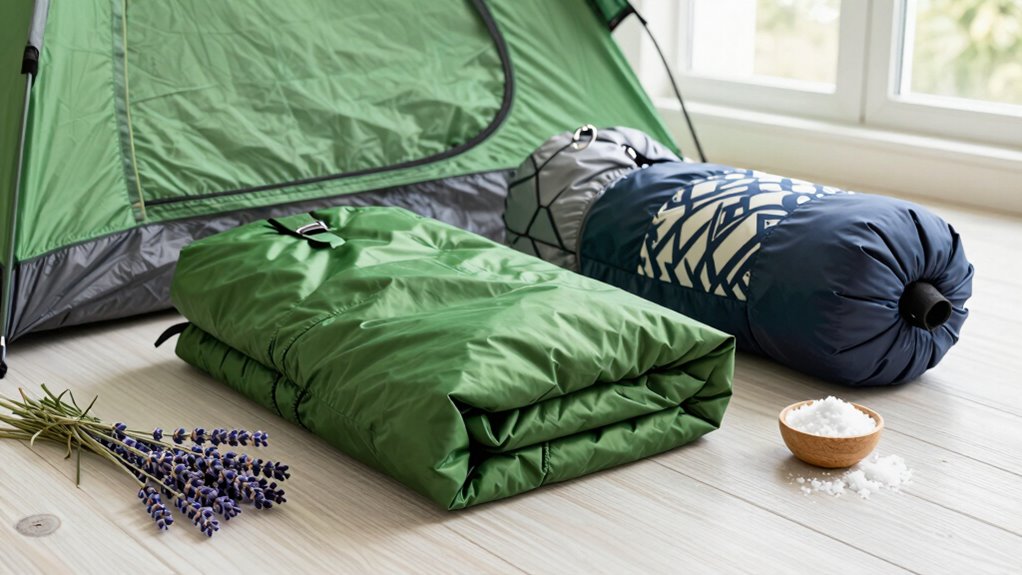 properly store camping gear