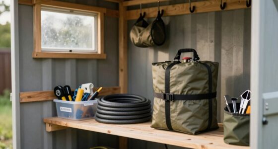 properly store camping stove