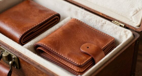 properly store leather items