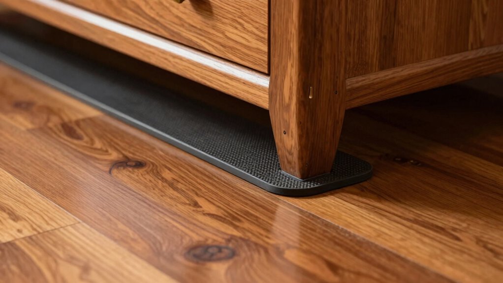 protect floors from heavy trunks