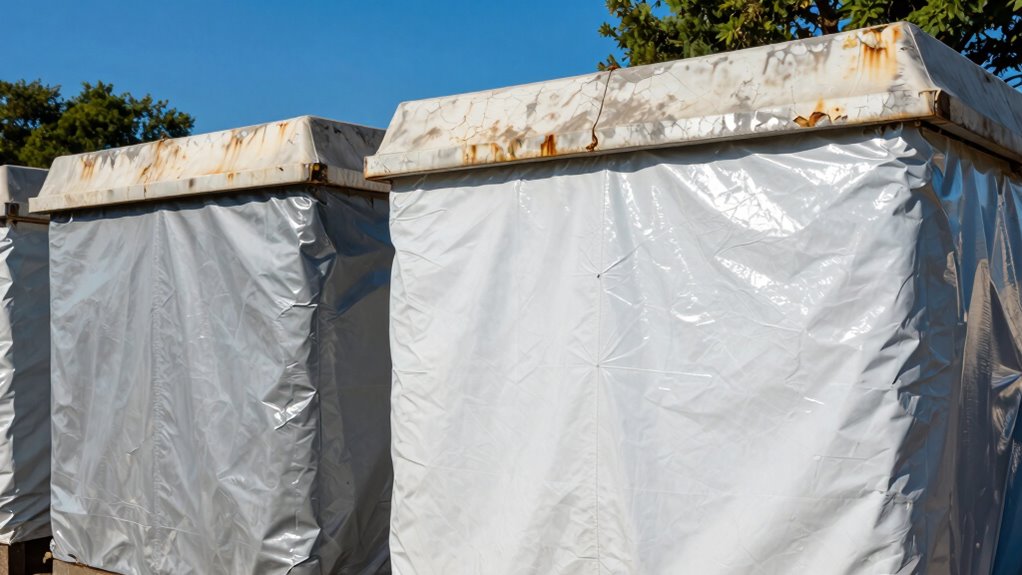 protect outdoor storage from uv