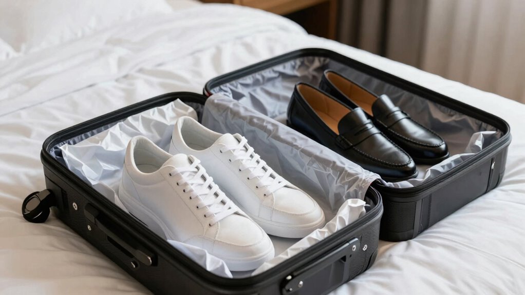 protect shoes with proper packing