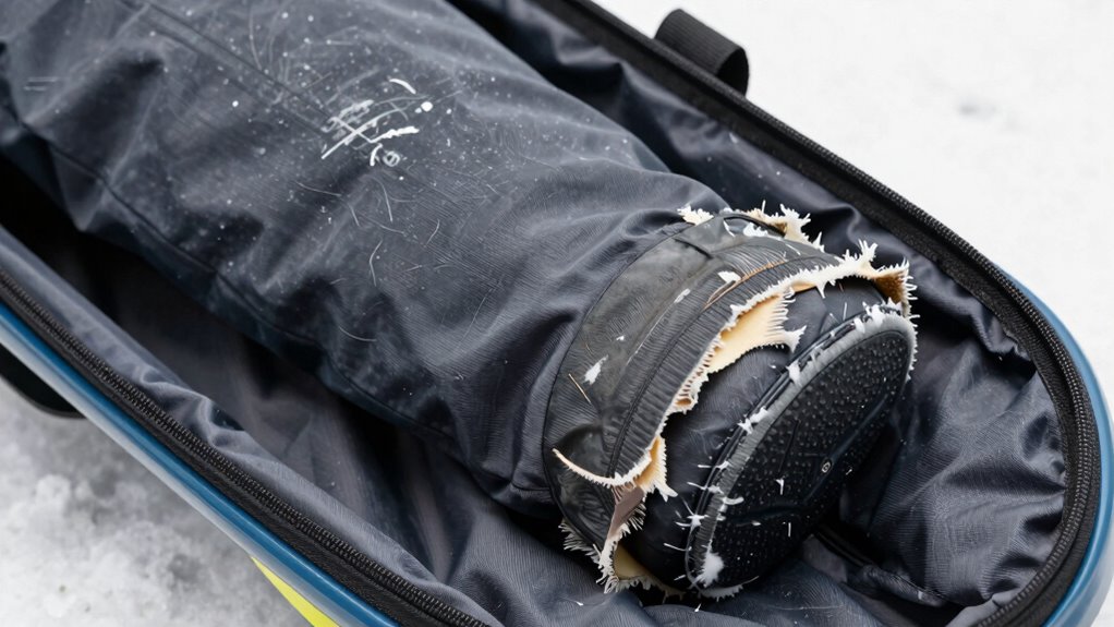 protect skis from impact damage