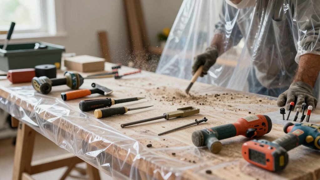 protect tools from dust damage
