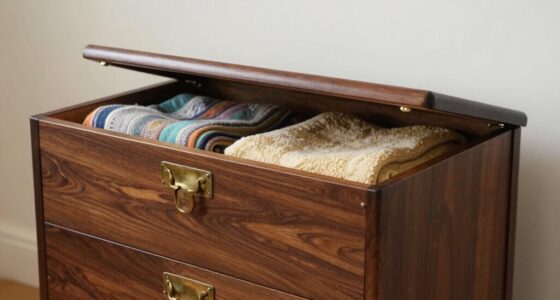 protective blanket storage chest