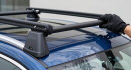 protective installation for roof racks