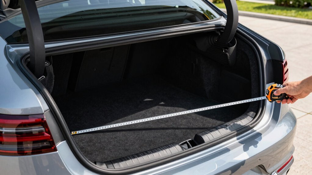 quick car trunk measurement