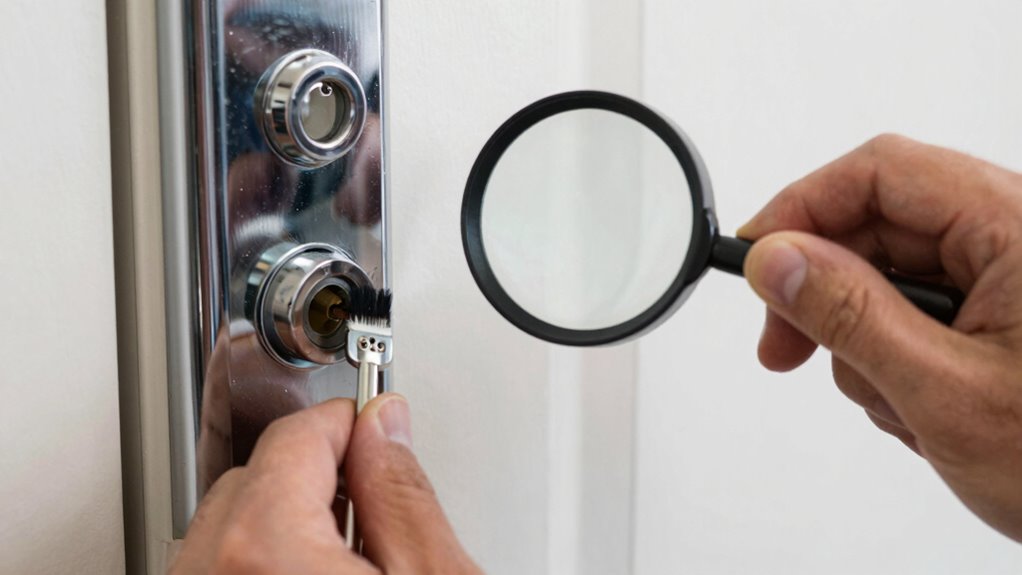 regular lock cleaning inspection