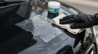 remove trunk sticker residue