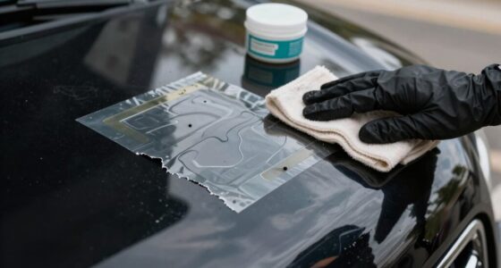 remove trunk sticker residue