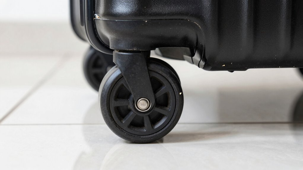 replace worn out luggage wheels