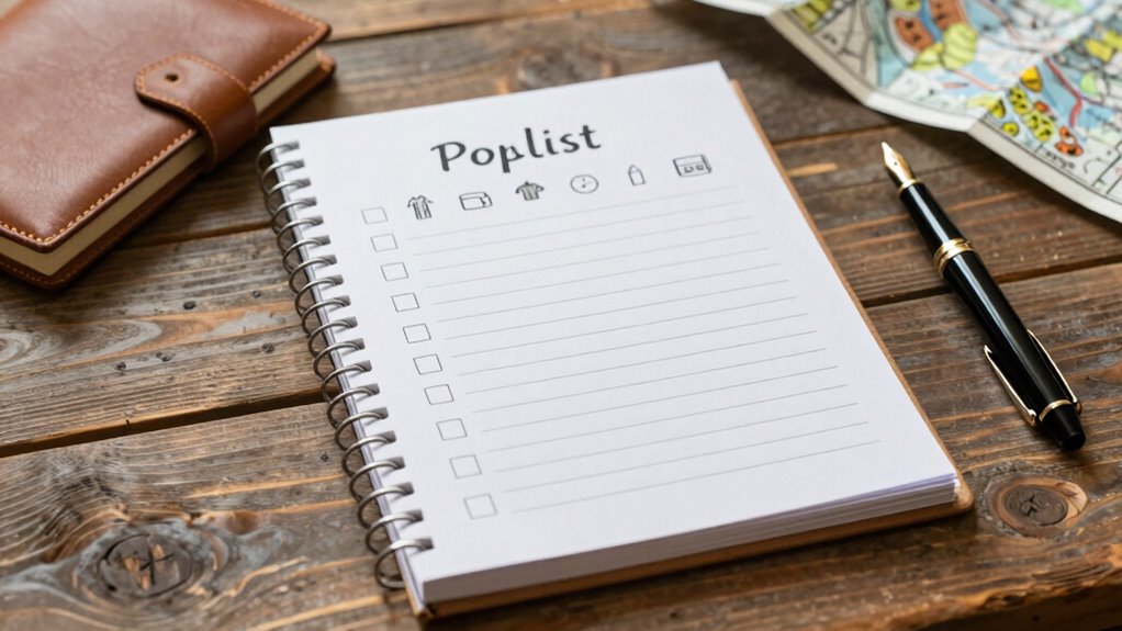 reusable packing list template