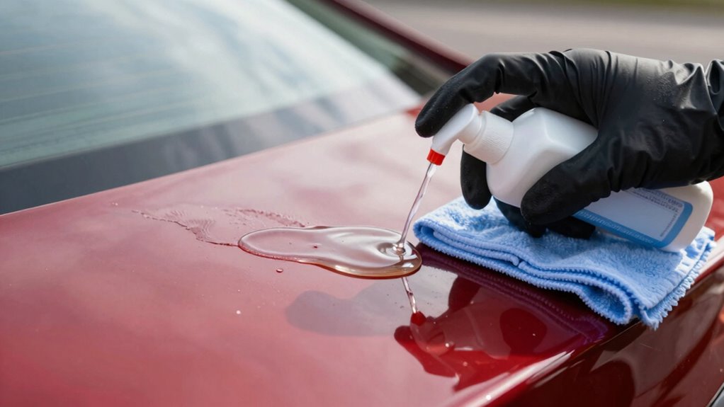 safe adhesive remover application