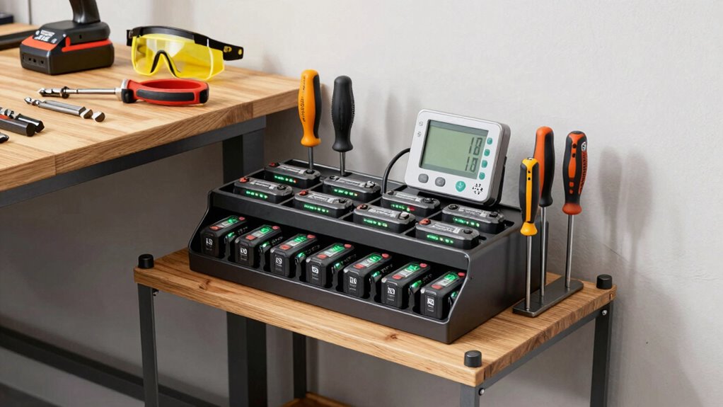 safe charging station setup