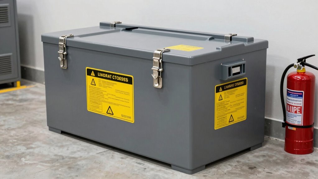 safe compliant battery storage