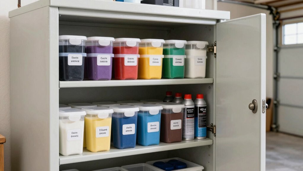 safe hazardous item storage