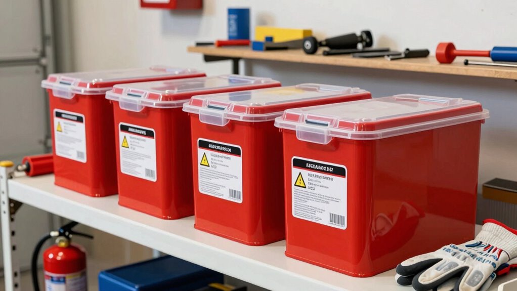 safe lithium battery handling