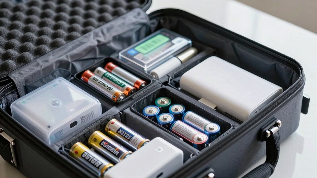 safe lithium device packing
