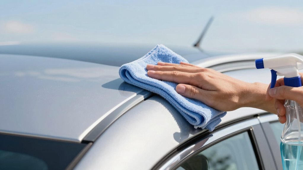 safe roof box cleaning