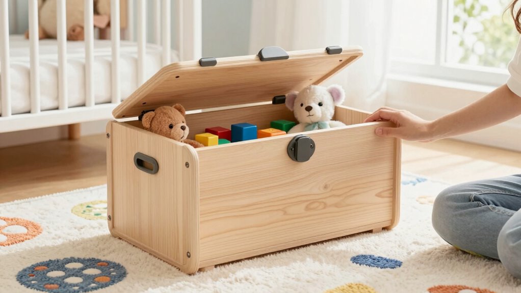 safe toy chest usage