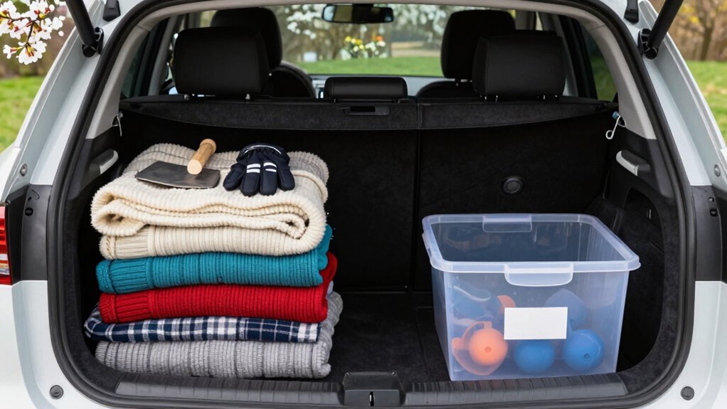 seasonal trunk item removal