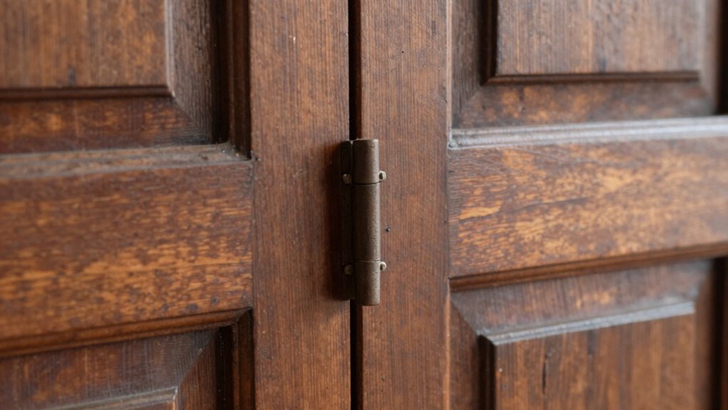 secure adjust lubricate hinges