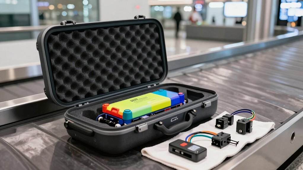 secure and protect electrical parts