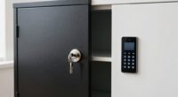 secure cabinet locking options