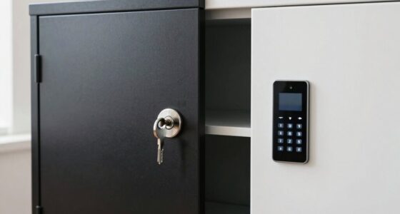 secure cabinet locking options