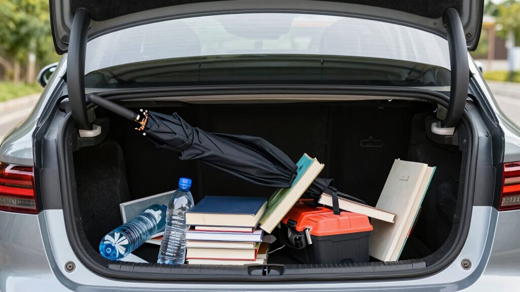 secure cargo to prevent projectile