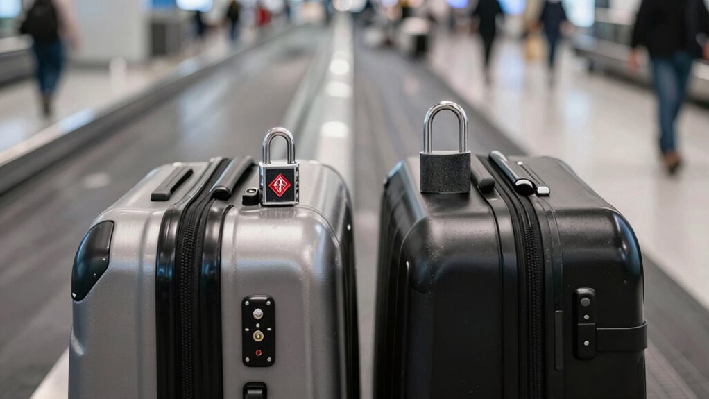 secure convenient luggage inspection