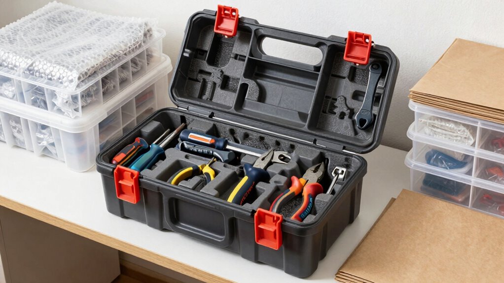 secure cushioned tool packing