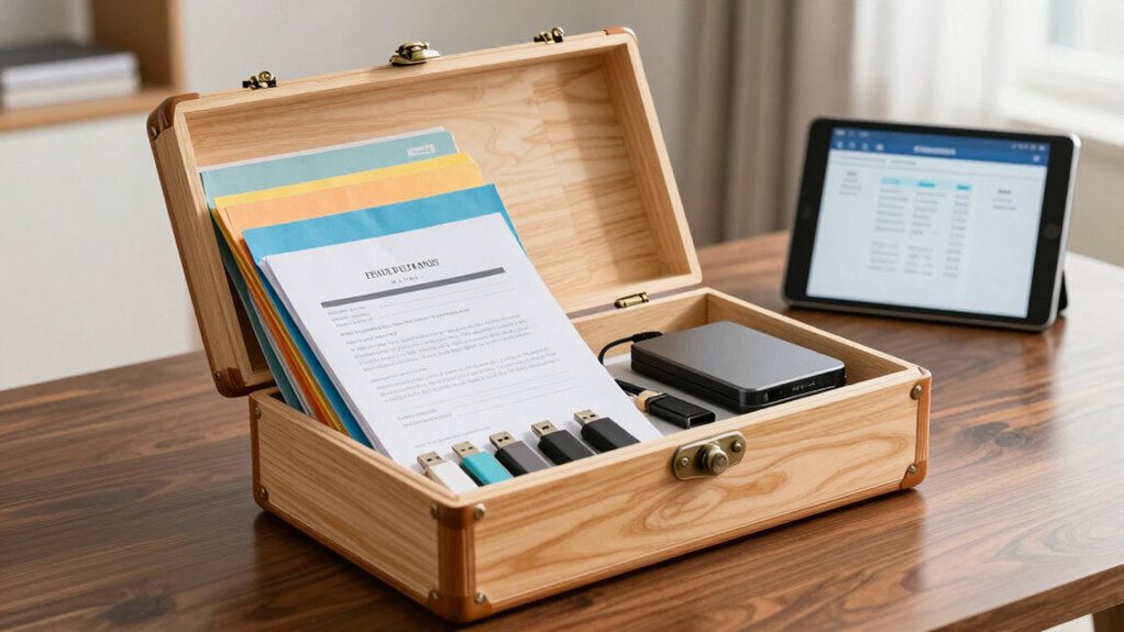 secure digital emergency backups